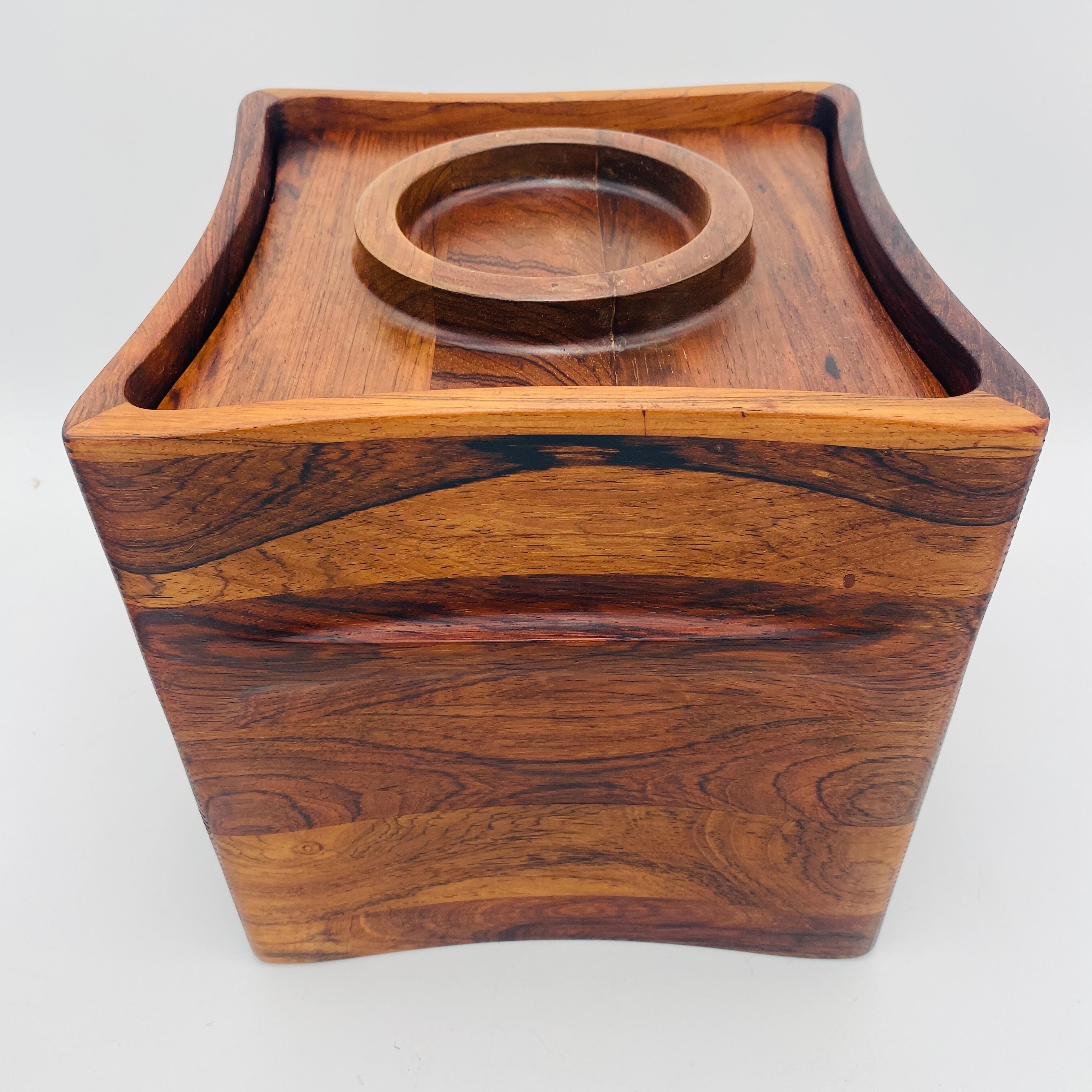 Cubitera de palisandro Rare Woods de Jens Quistgaard para Dansk en venta 8