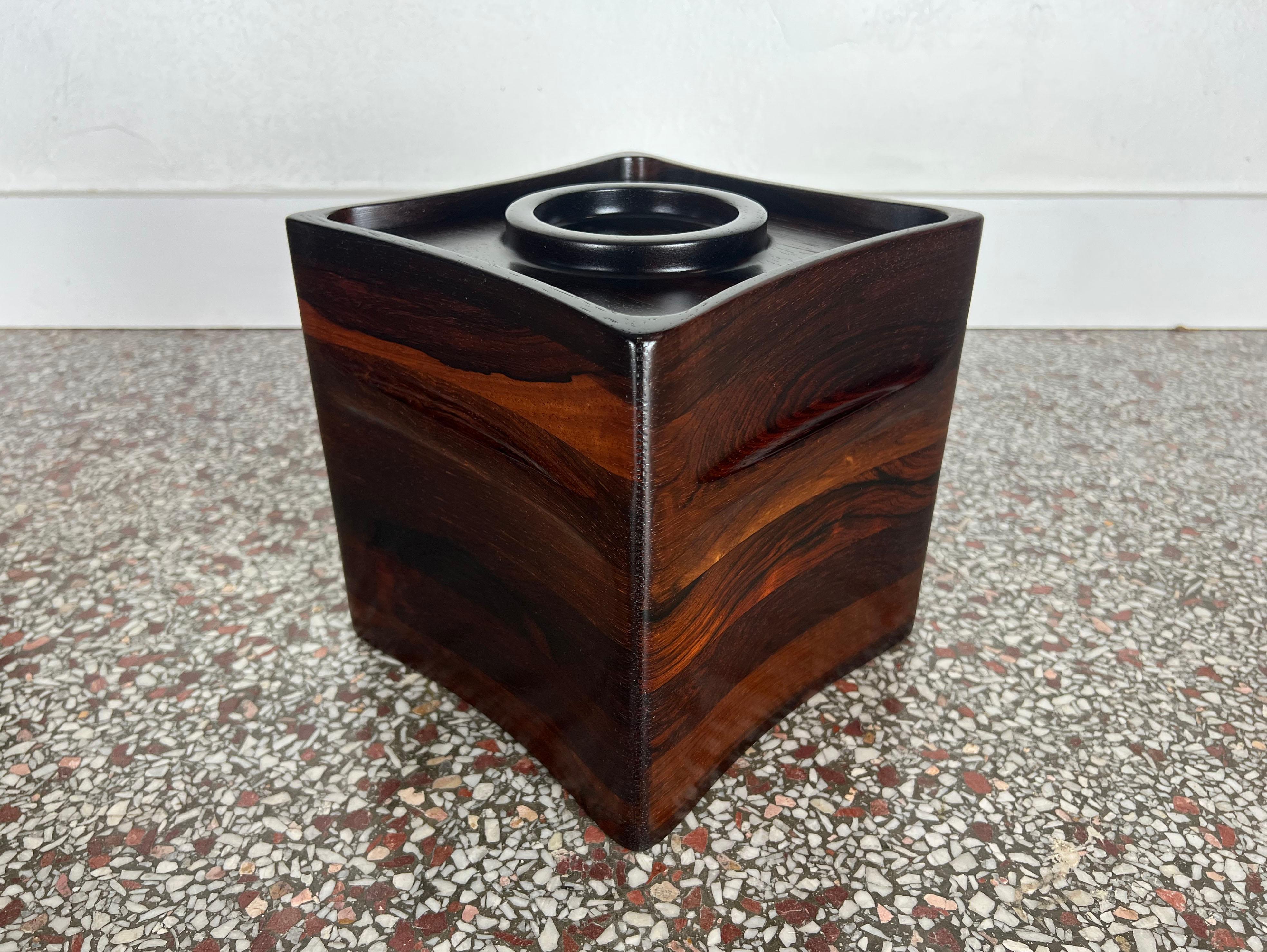 Rare Woods Rosewood Ice Bucket by Jens Quistgaard for Dansk 9