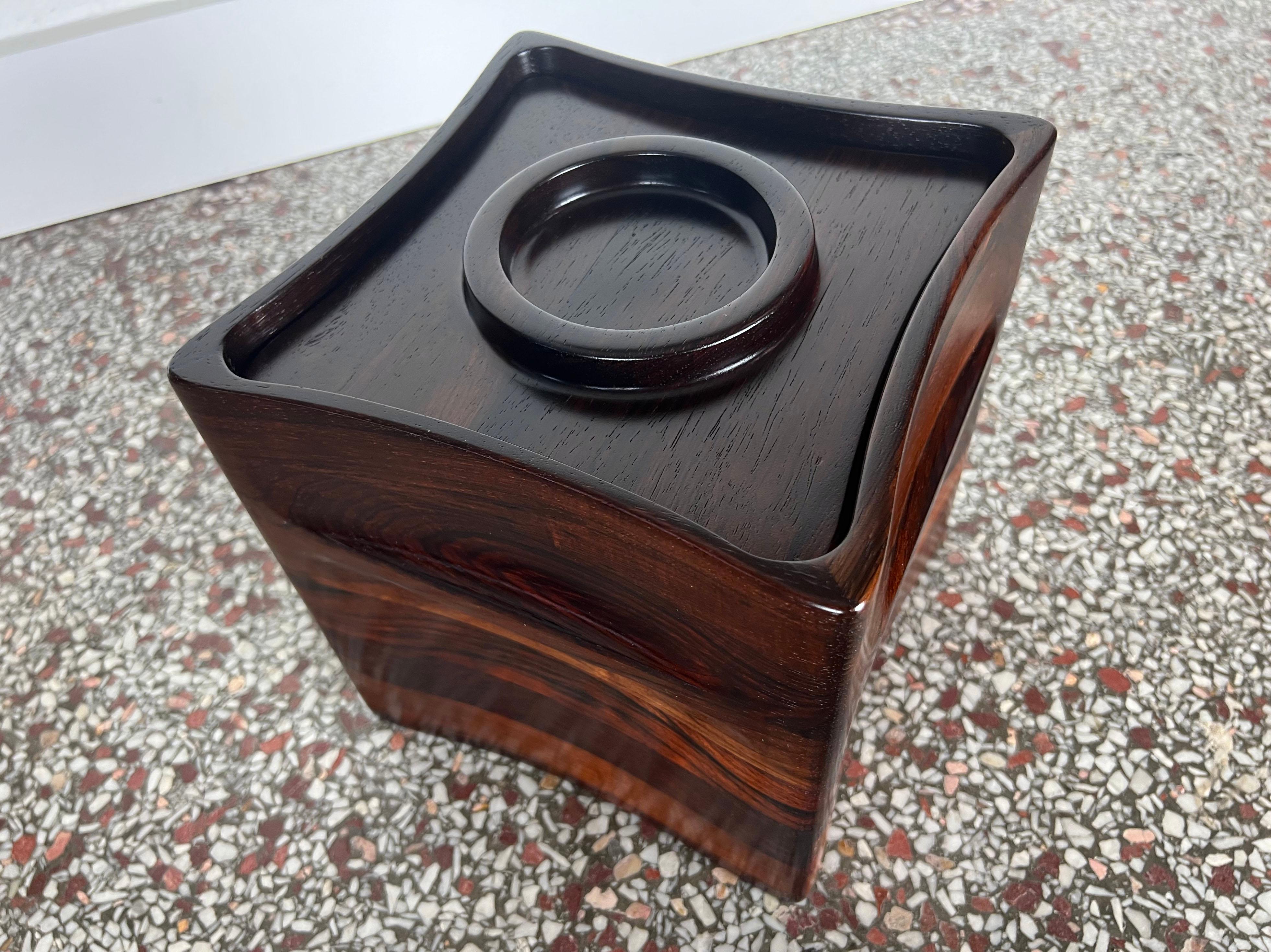 Rare Woods Rosewood Ice Bucket by Jens Quistgaard for Dansk 2