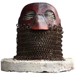 Rare WWI Tank Crew Splatter Mask, circa 1917