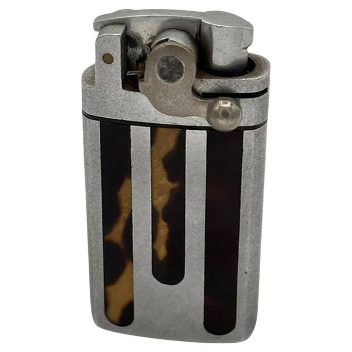 Raro encendedor de aluminio mecanizado Vulcano "Démarreur" Kickstarter de la Segunda Guerra Mundial, África en venta