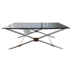 Rare X-leg Coffee Table V-41 by John Vesey