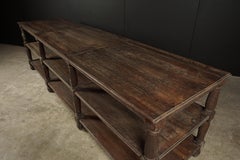 Rare Extra Large Draper Table from France, 1890s