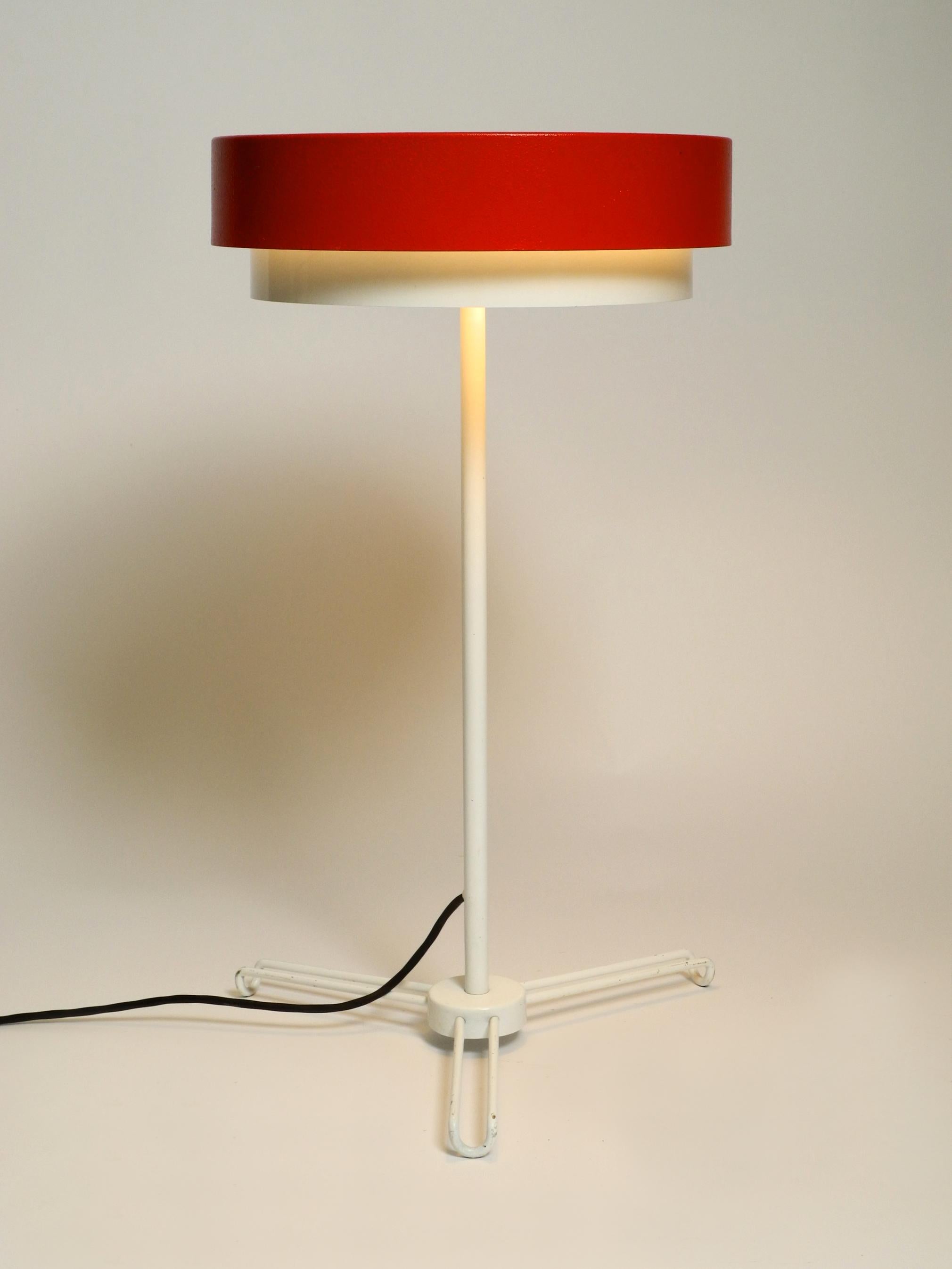 Rare Xl Mid-Century Metal Patio Floor Lamp in Very Good Original Condition In Good Condition For Sale In München, DE