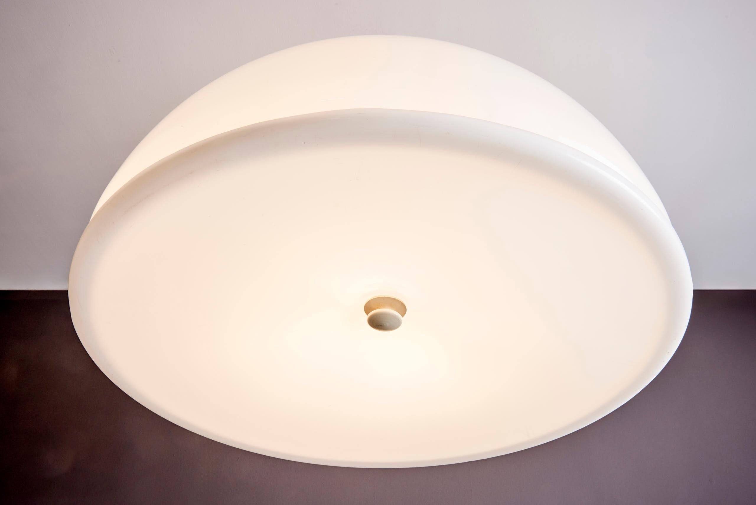 Italiano Rare XL Pendant Lamp by Martinelli Luce in vendita