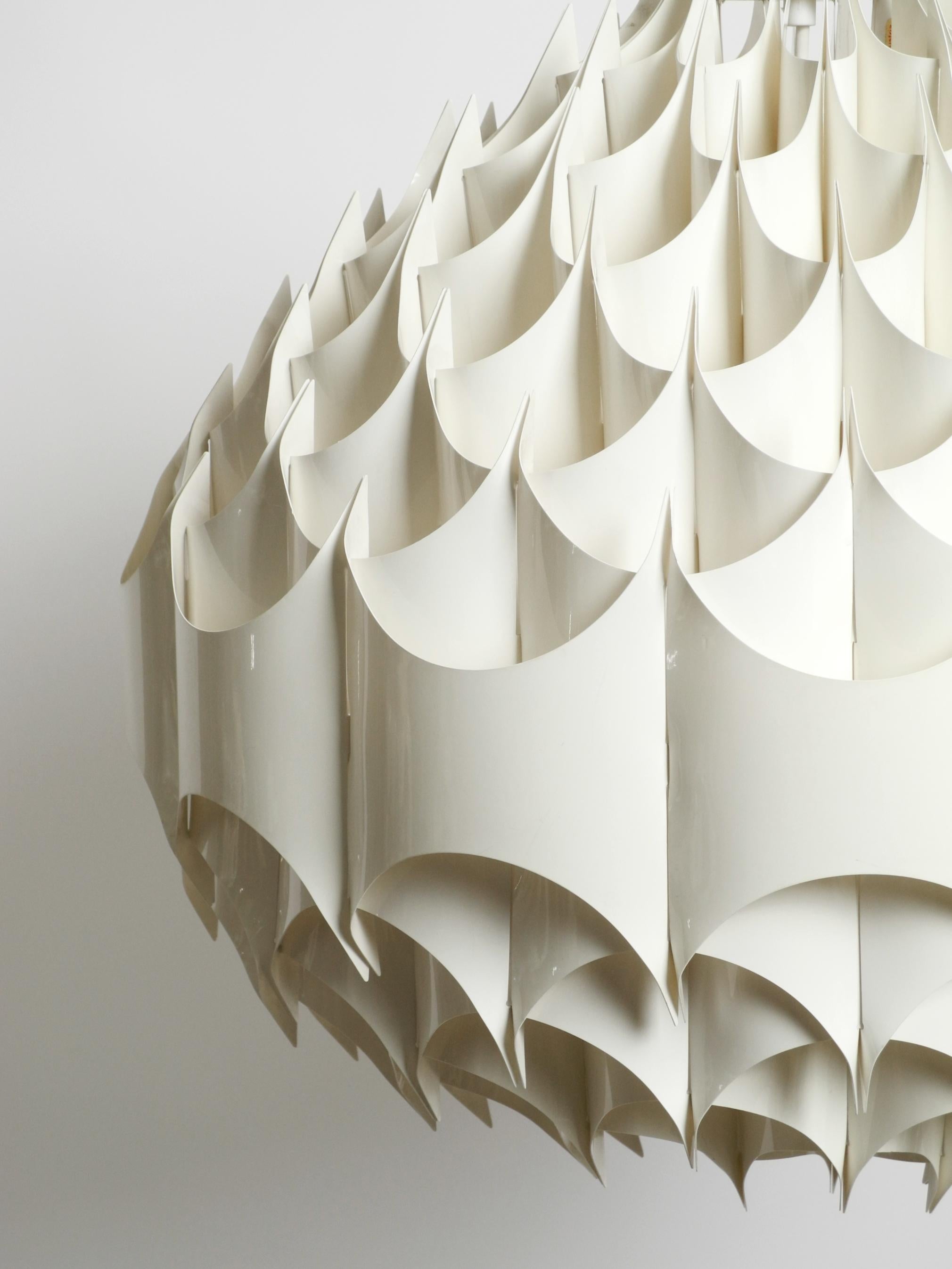 Mid-20th Century Rare XXL pendant lamp Rytmic by Havlova Milanda 1969 for Vest  Made in Austria For Sale