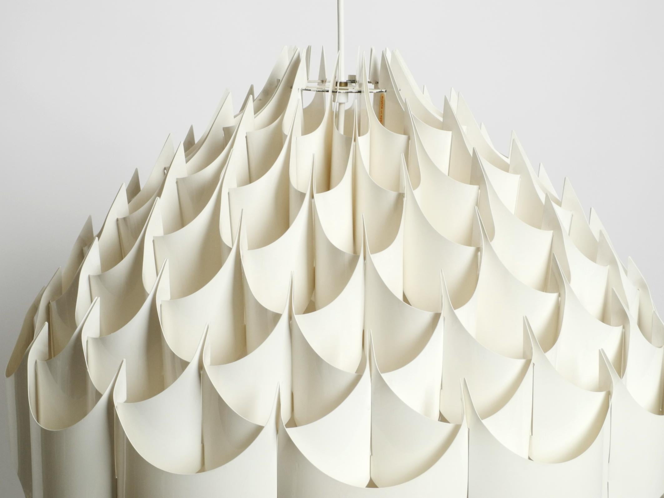 Plastic Rare XXL pendant lamp Rytmic by Havlova Milanda 1969 for Vest  Made in Austria For Sale