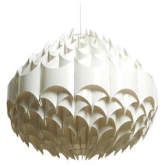 Rare XXL pendant lamp Rytmic by Havlova Milanda 1969 for Vest  Made in Austria