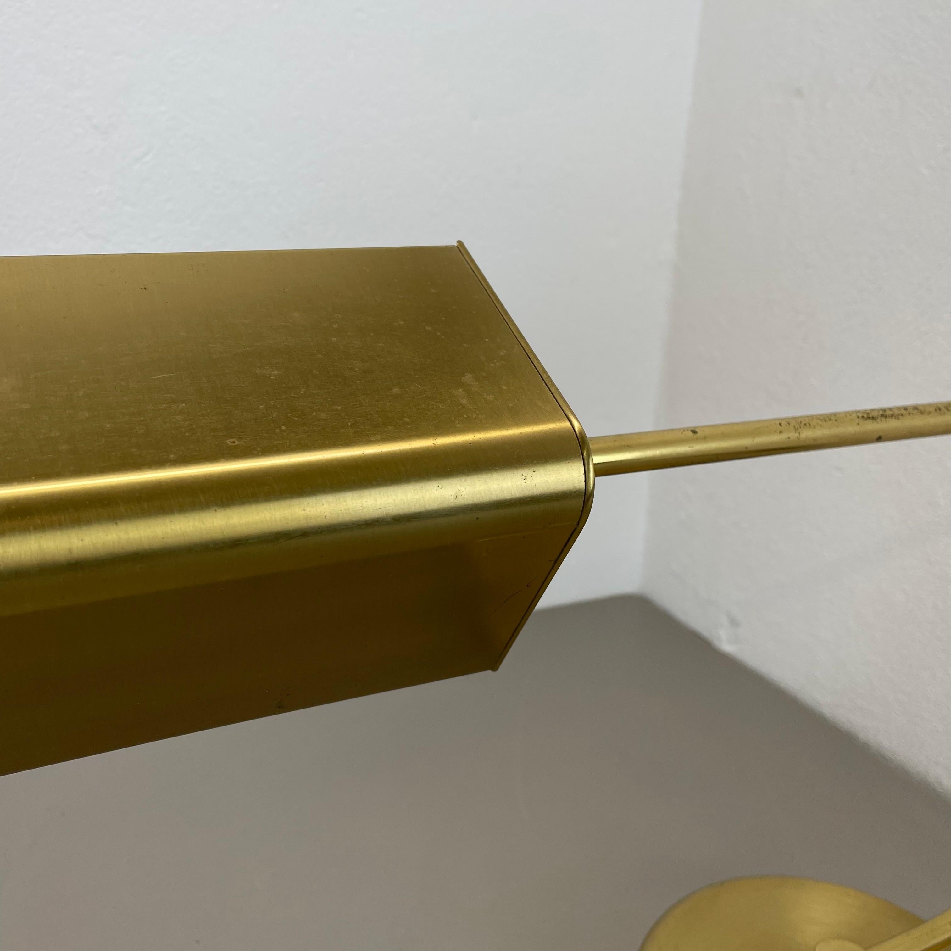 Rare lampe de table de style KOCH AND LOWY xxl SPACE AGE en laiton, Allemagne 1970 en vente 7