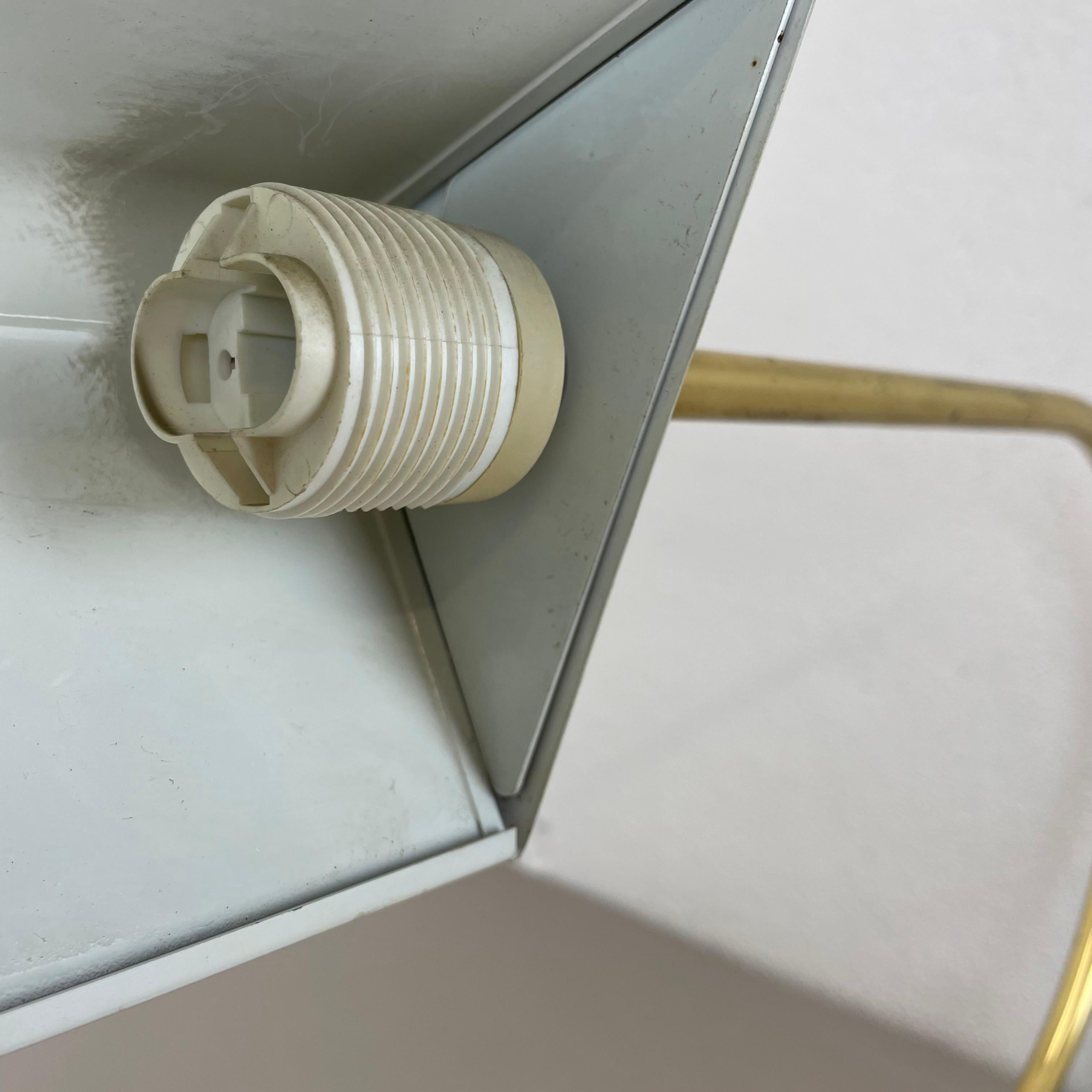 Allemand Rare lampe de table de style KOCH AND LOWY xxl SPACE AGE en laiton, Allemagne 1970 en vente