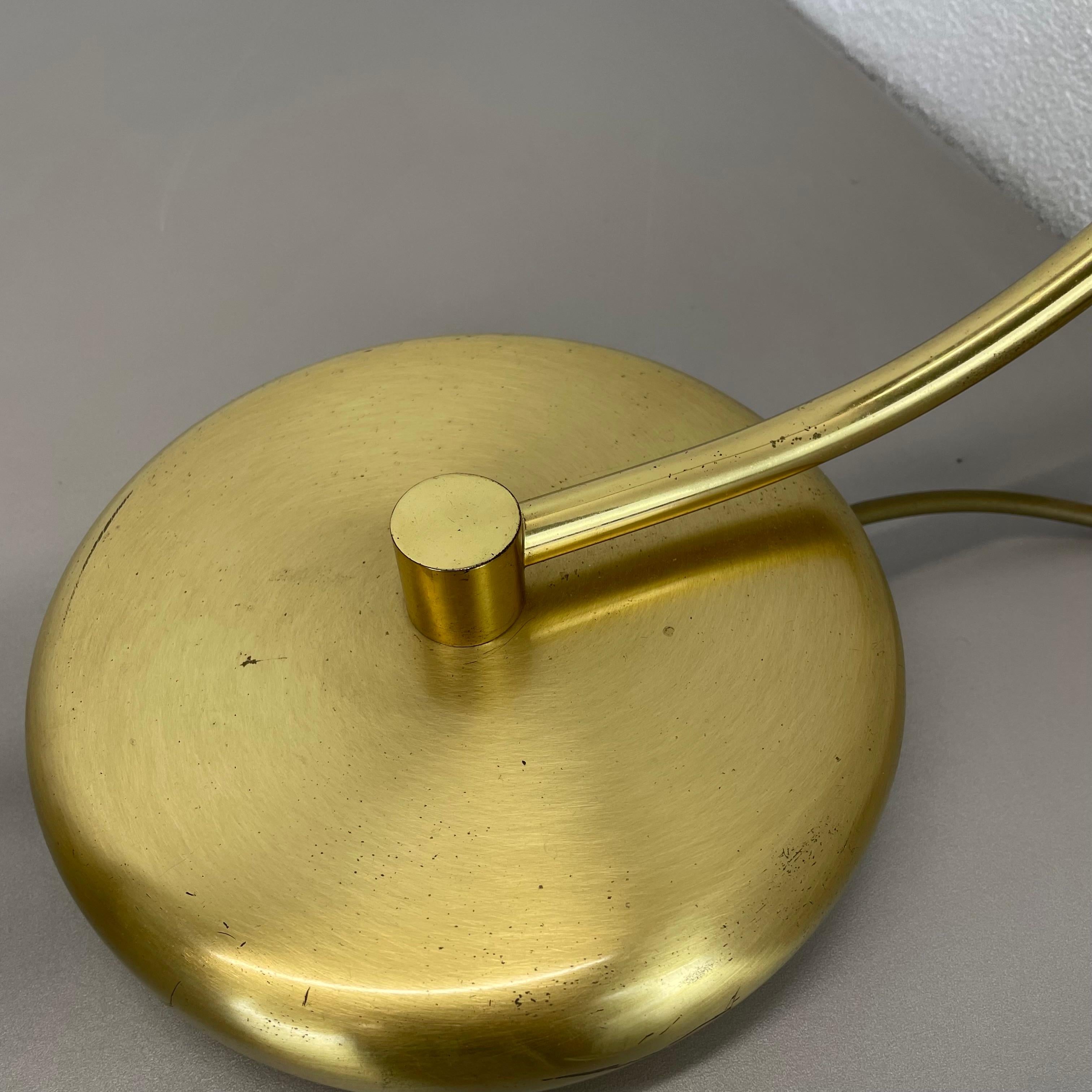 Rare lampe de table de style KOCH AND LOWY xxl SPACE AGE en laiton, Allemagne 1970 en vente 1