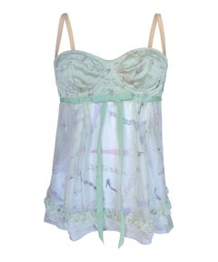 Rare Y2K  Dreamy Dolce and Gabbana top   silk bustier 