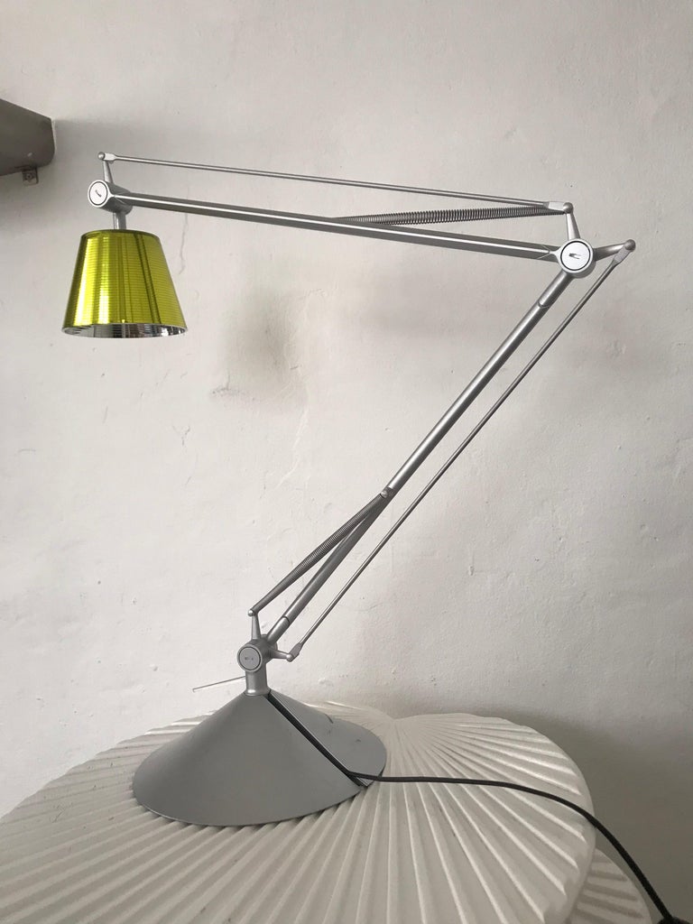 Rare Yellow Philippe Starck Archimoon K Adjustable Desk or Task Lamp for  Flos at 1stDibs | archimoon lamp, archimoon k table lamp, flos archimoon  soft table lamp