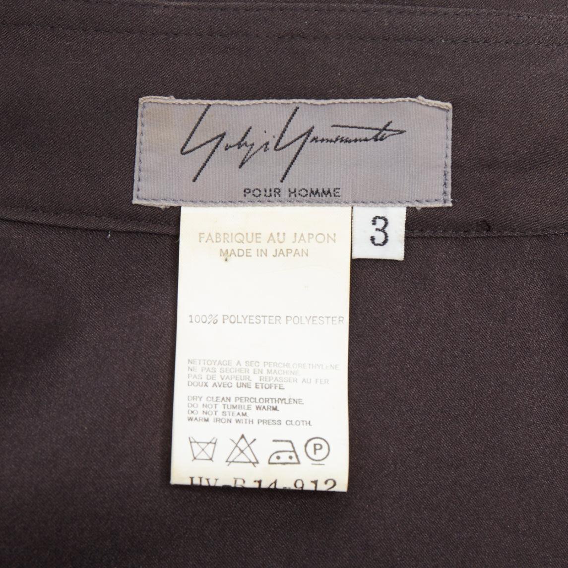 rare YOHJI YAMAMOTO 2001 Vintage black nude pinup girl print shirt JP3 L 4