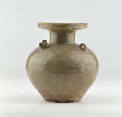 Rare Yue Celadon Chicken-Head Ewer, Jin-Southern Dynasty