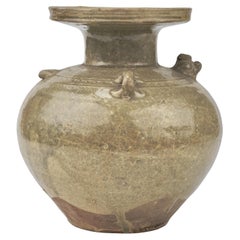 Seltene Yue Celadon Hühnerkopf-Kanne, Jin-Southern Dynasty