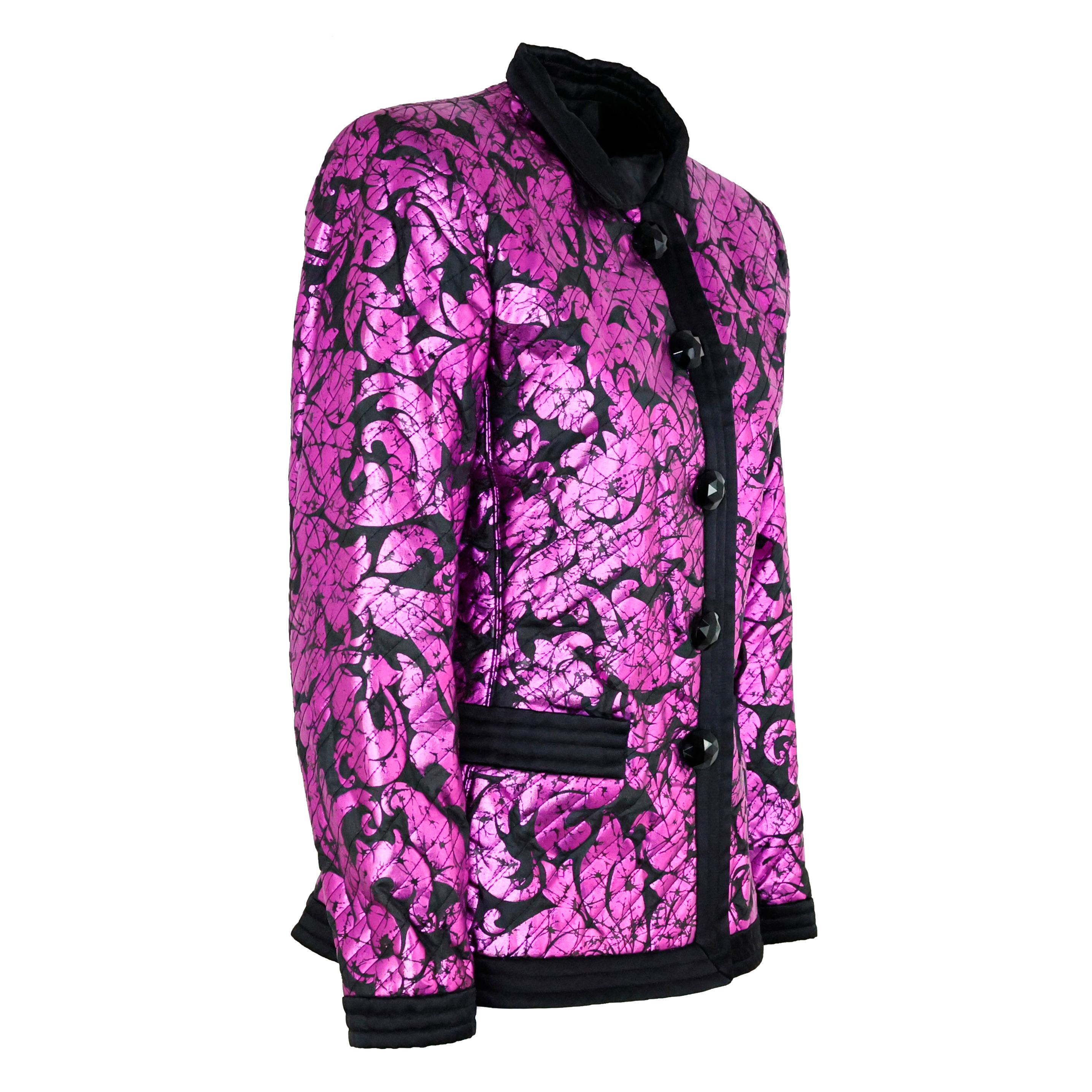 Rare Yves Saint Laurent Chinese Jacket In Excellent Condition For Sale In Bressanone, Trentino-Alto Adige