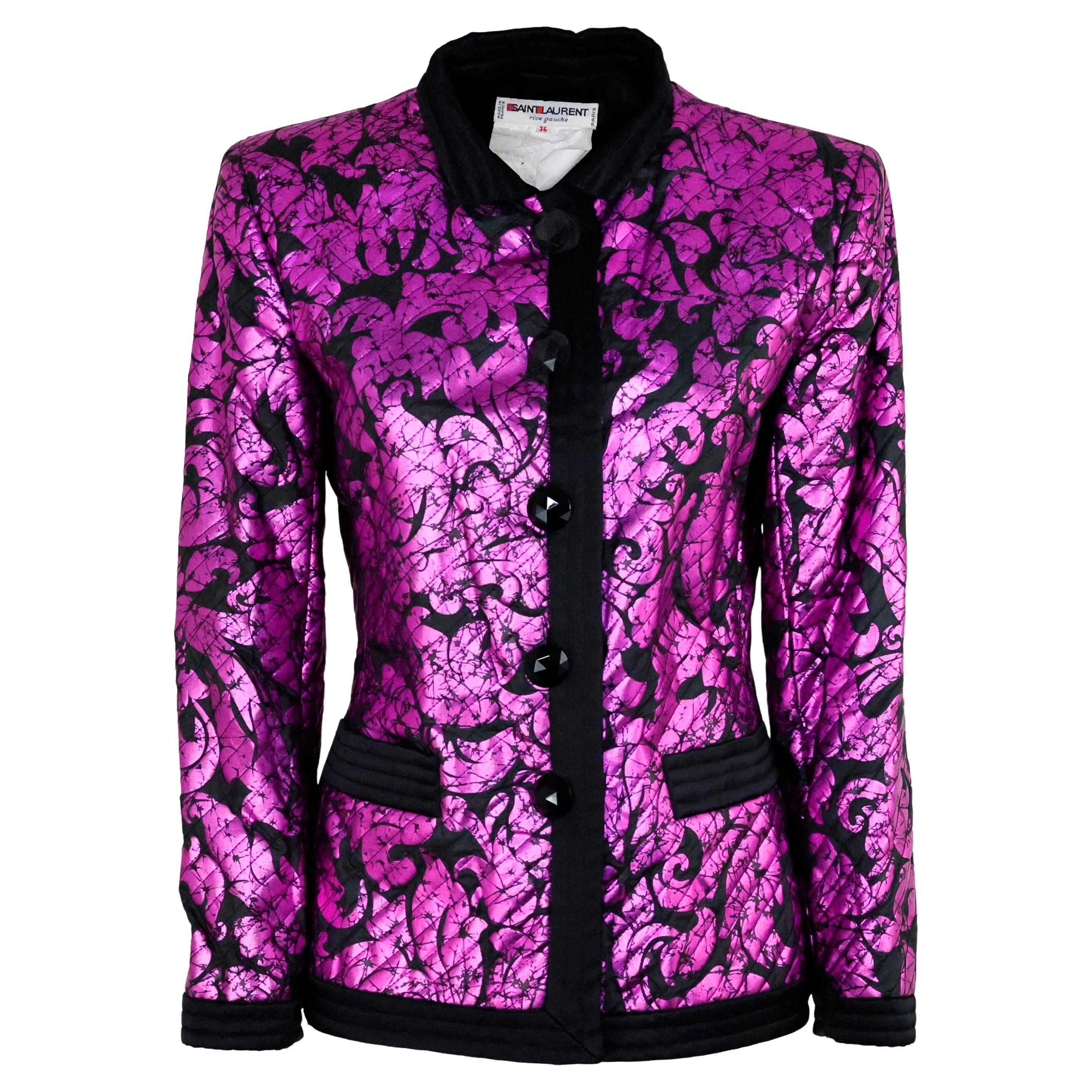 Rare Yves Saint Laurent Chinese Jacket For Sale