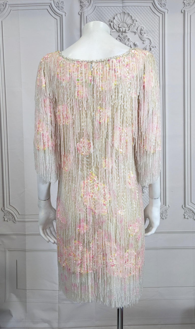 saint laurent 2015 white beaded dress Rare Yves Haute Couture Mini, 1969 KAFTAN DRESSES – Cyenal Silkroll Metallic Color:SILVER
