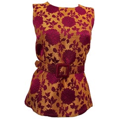 Raro Yves Saint Laurent Rive Gauche A/I 1992/1993 Top/gilet documentato in passerella