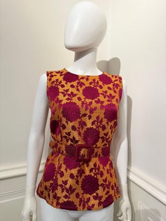 Raro Yves Saint Laurent Rive Gauche A/I 1992/1993 Top/gilet documentato in passerella