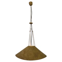 Rare "Zanil" Cork Pendant Chandelier by Ingo Maurer, circa 1970s