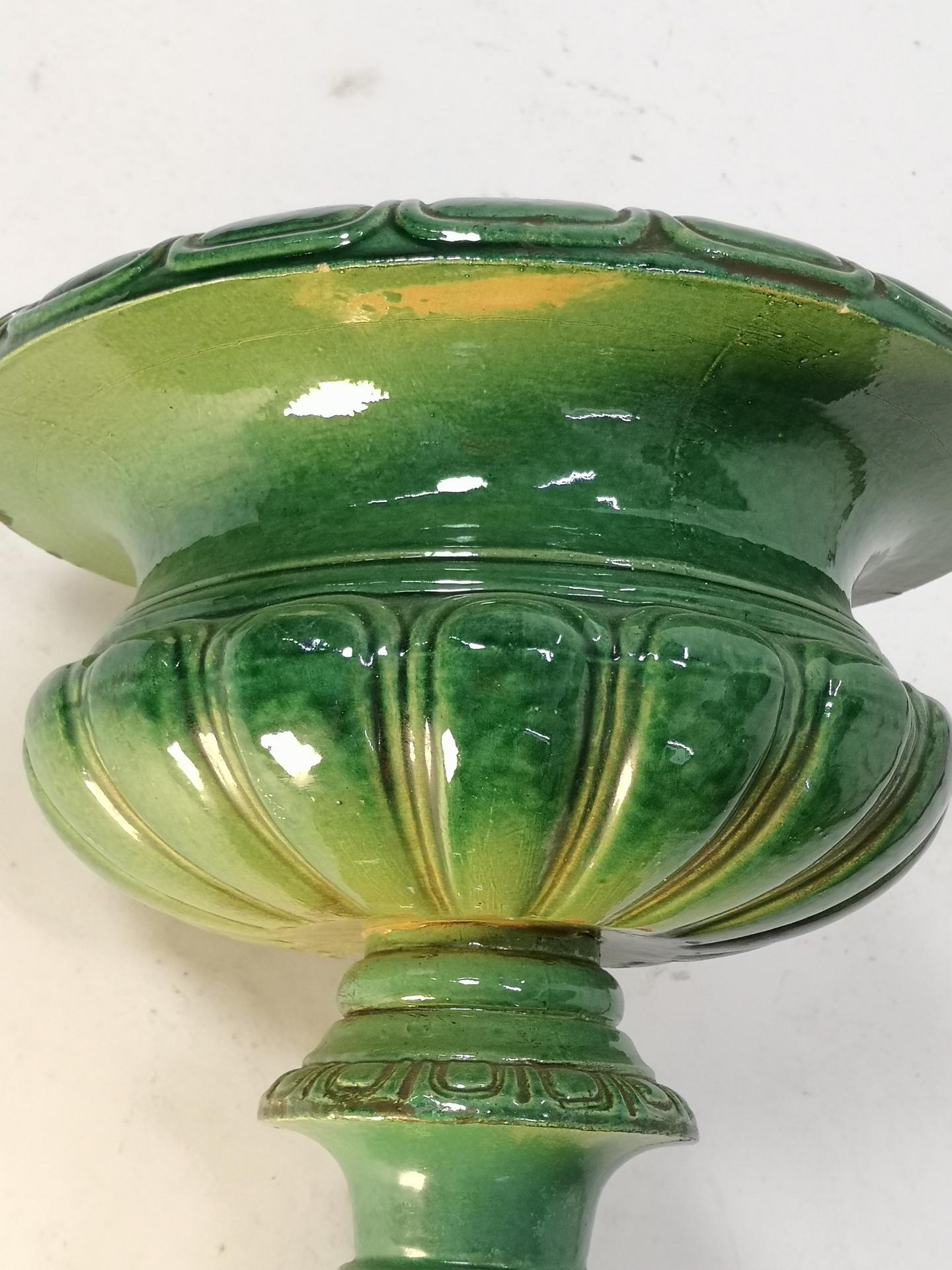 Rare Zsolnay Glazed Ceramic Turn of the Century Cachepot 9