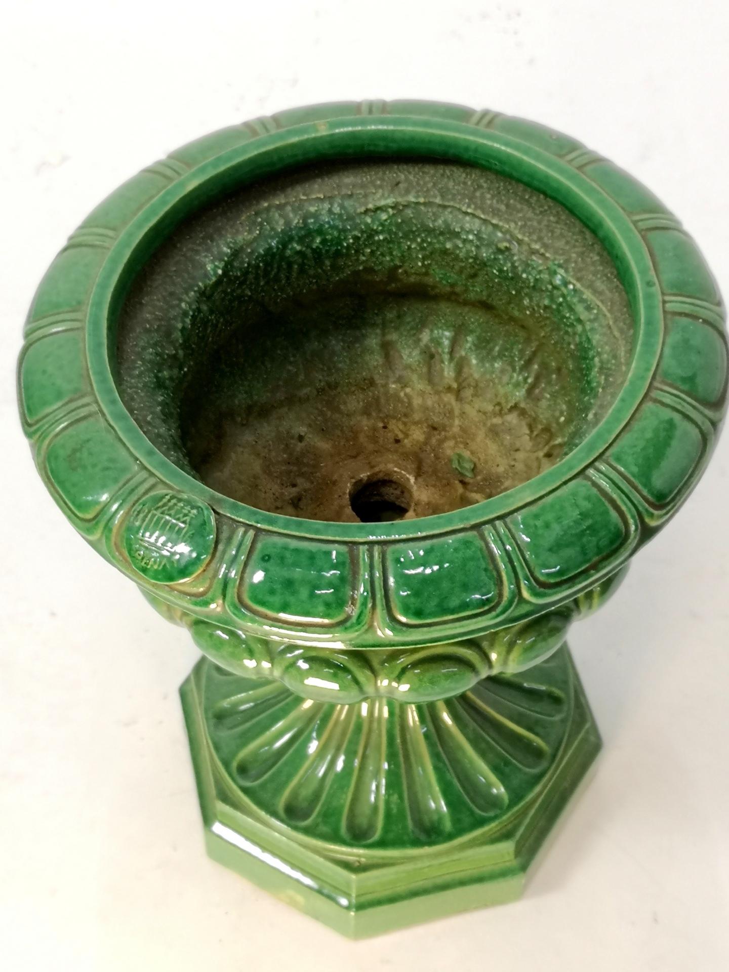 Hungarian Rare Zsolnay Glazed Ceramic Turn of the Century Cachepot