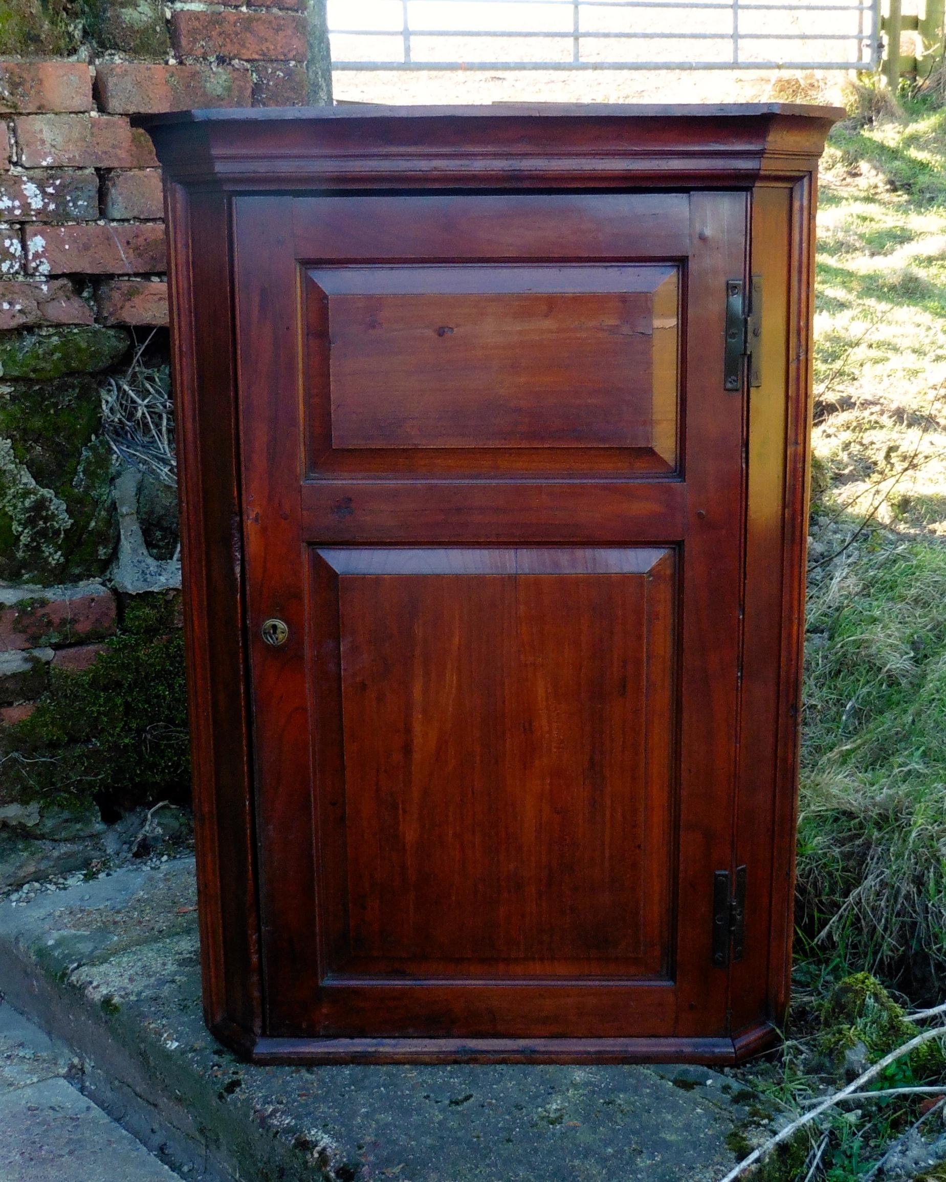 cherrywood corner cabinet