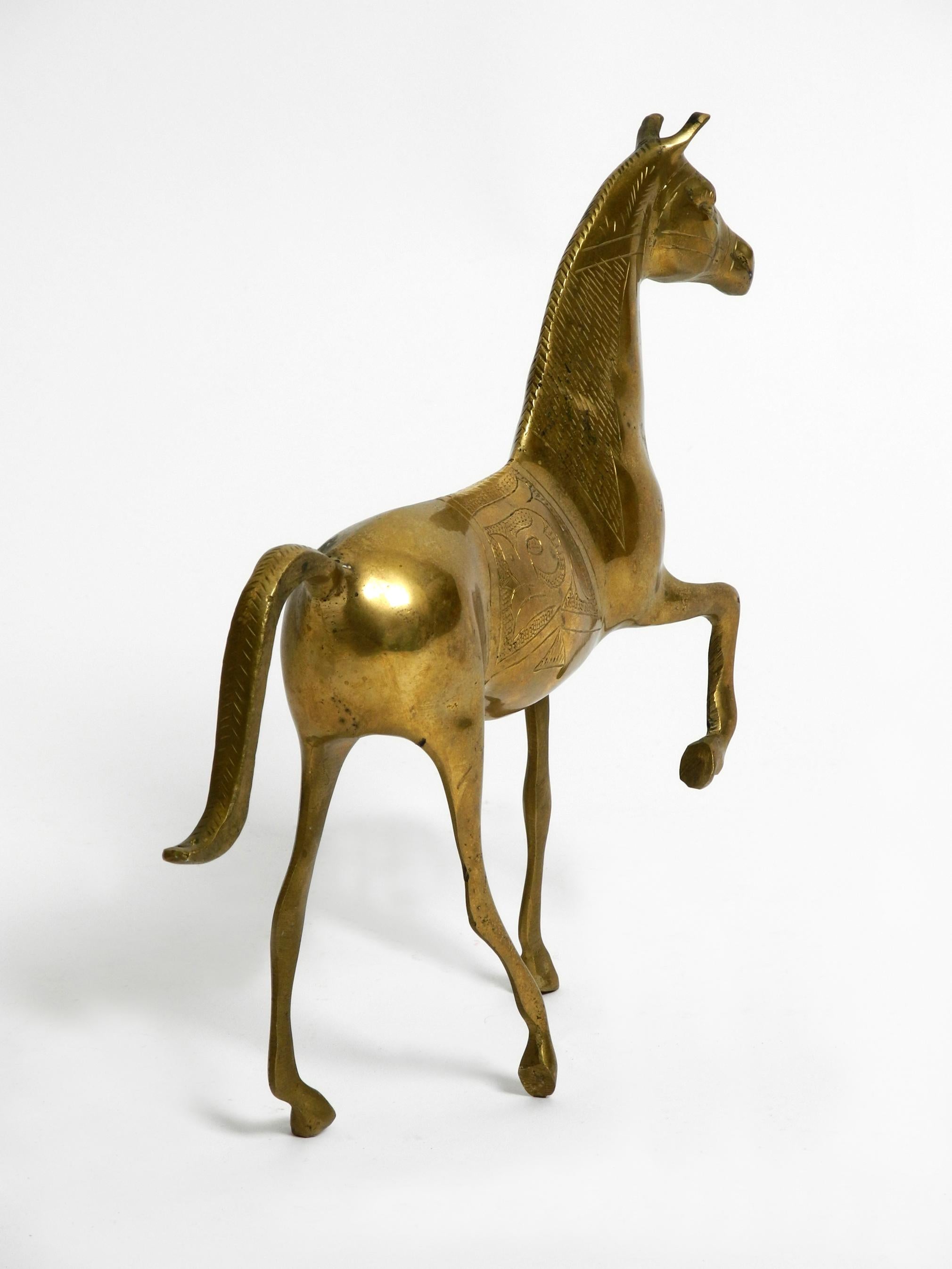 Mid-Century Modern Rarely Heavy 1960s Horse as Table Decoration