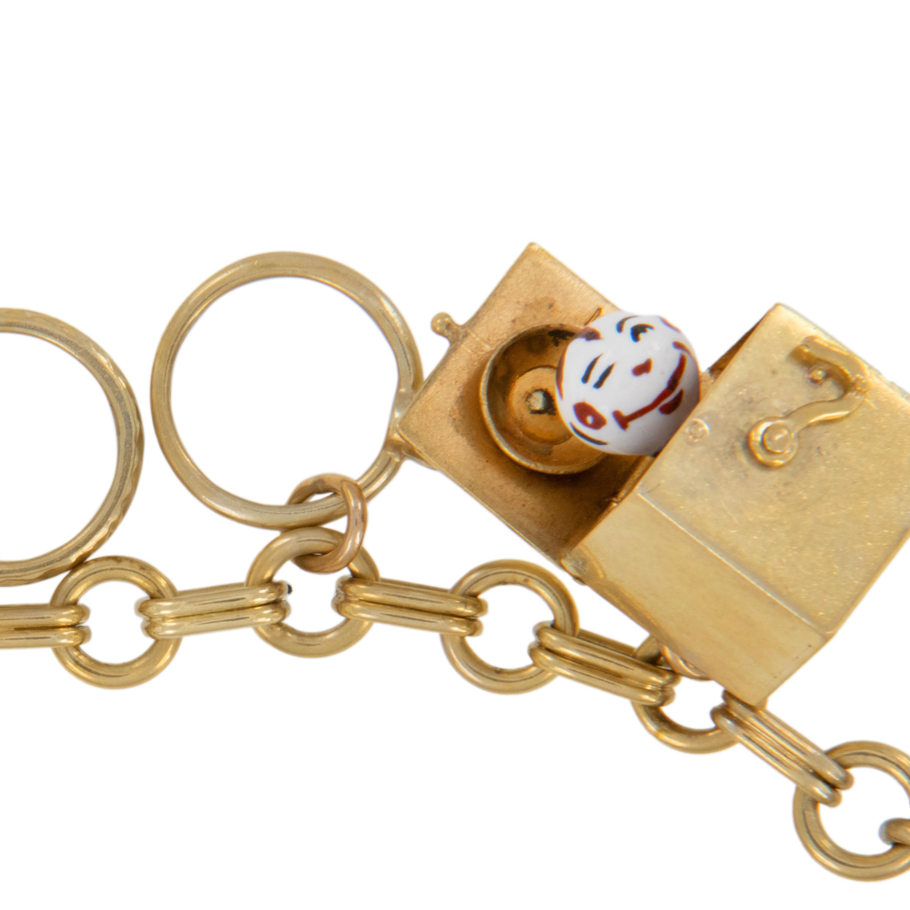 De las mujeres Rara vez visto Brazalete de oro amarillo de 14 quilates original de 1930 en venta