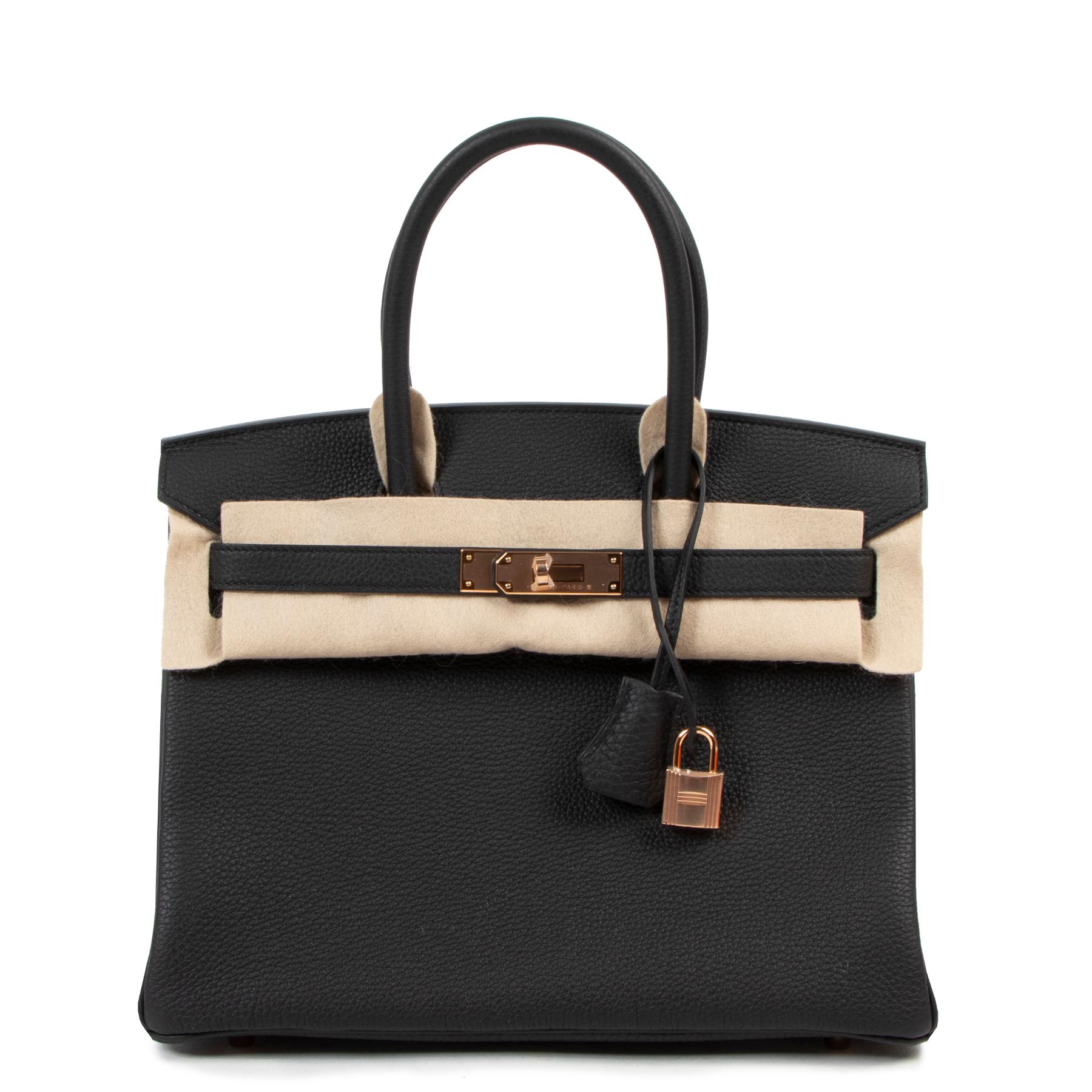 *RARE*Never Used Hermès Birkin 30 Black Togo RHW In New Condition In Antwerp, BE