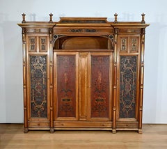 Rare Italian Renaissance Walnut Study and Desk – 1900