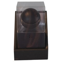 【Rare】Shiro Kuramata Salt and Pepper Spice Set Black