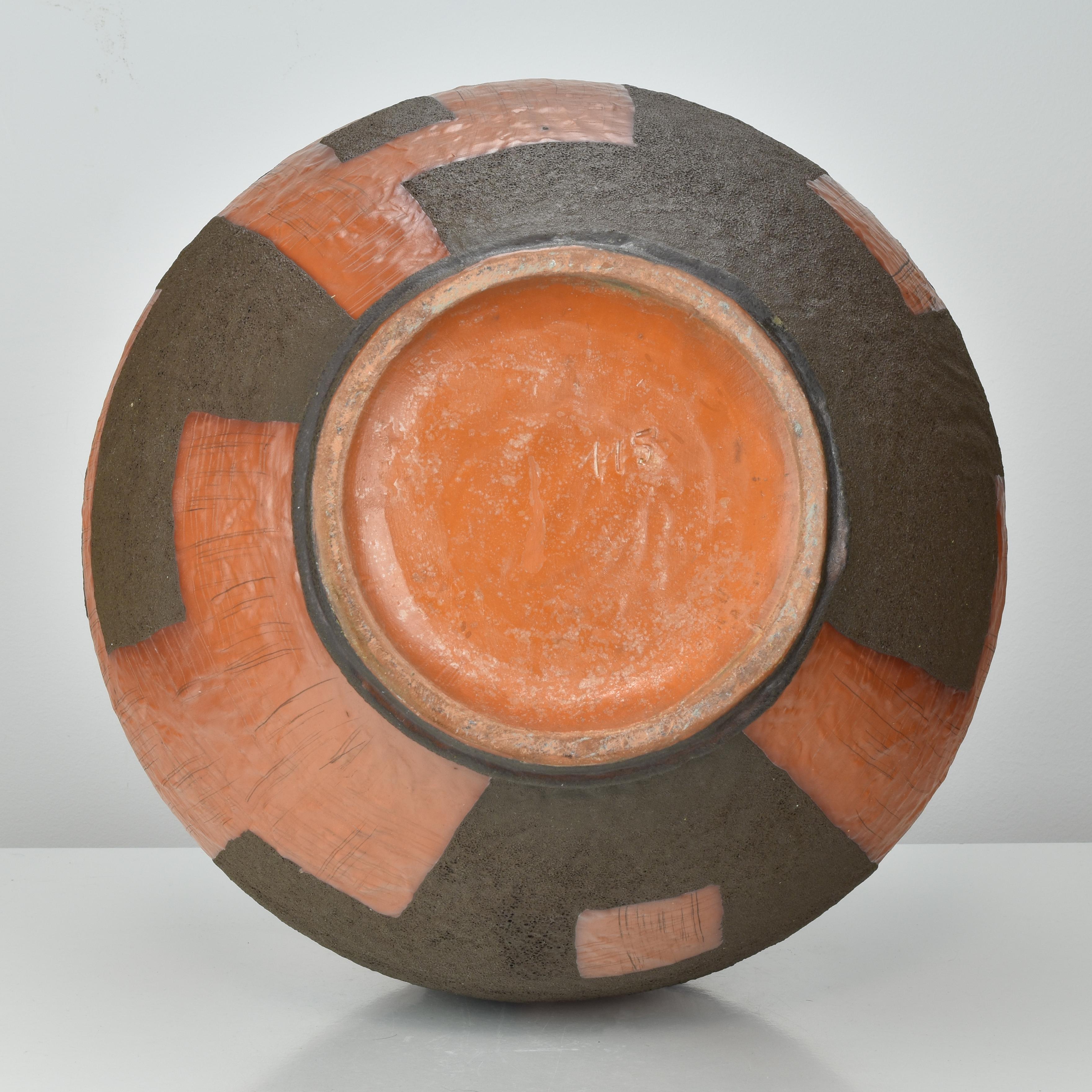 Rarest Carstens Ceramic Floor Vase by Gerda Heukeroth & Heinz Siery WGP Pottery In condizioni buone in vendita a Bad Säckingen, DE