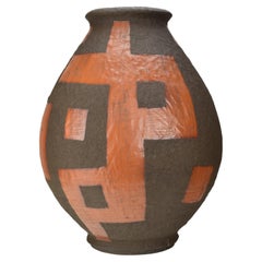 Rarest Carstens Ceramic Floor Vase by Gerda Heukeroth 
Heinz Siery WGP Pottery