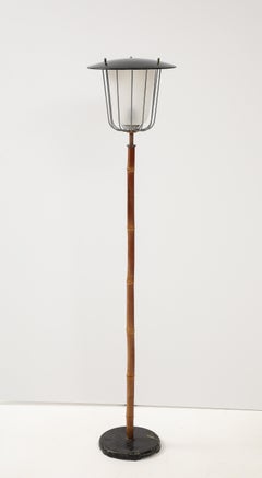 Rarest Kalmar Bamboo Floor Lamp n°2081 - Austria 1960's