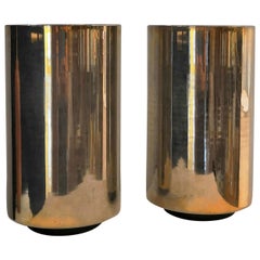 Vintage Rarest Pair of Minimalist "Corfou" Lamps by Roger Nathan, France, 1970s
