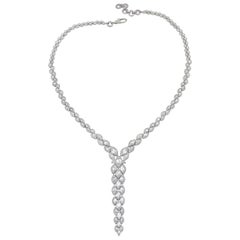 Rarever 18k Gold 16.3ct Rose Cut Diamond Modern Contemporary Statement Necklace