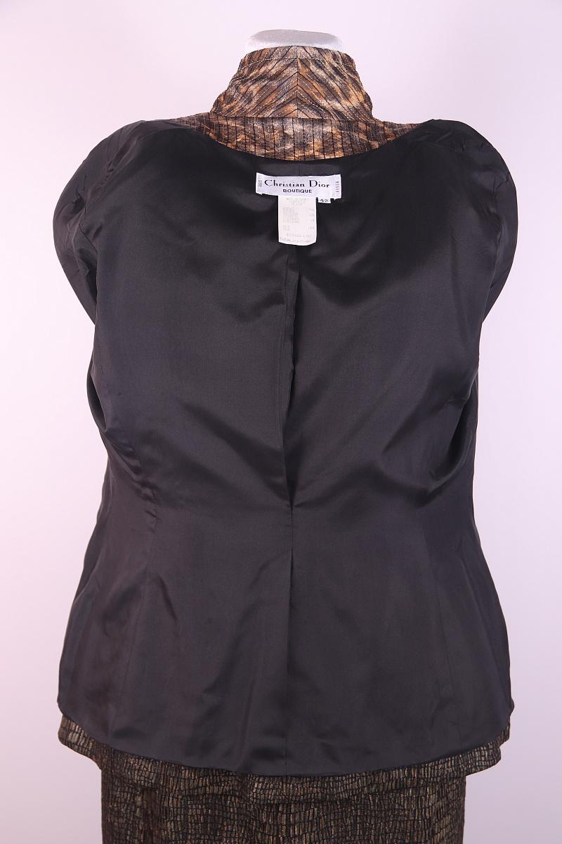 Black Rariest! Christian Dior FW 1995 suit with skirt runway For Sale
