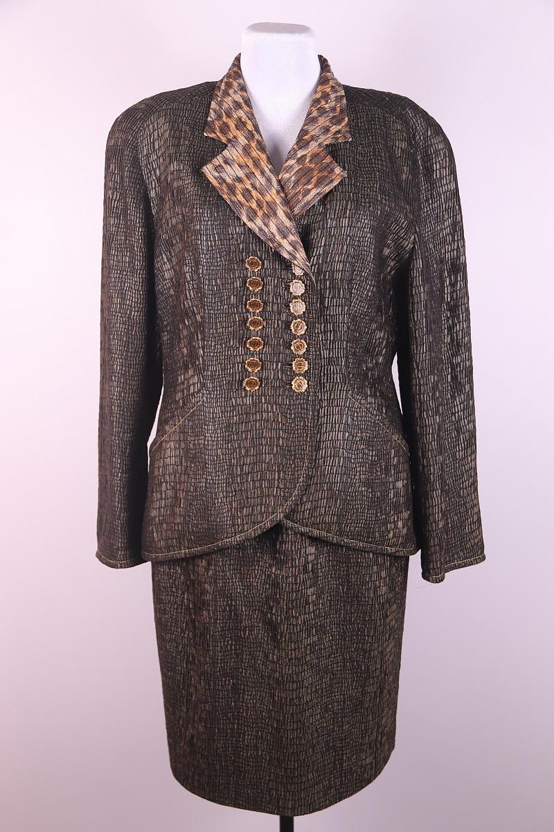 Rariest! Christian Dior FW 1995 suit with skirt runway For Sale 2