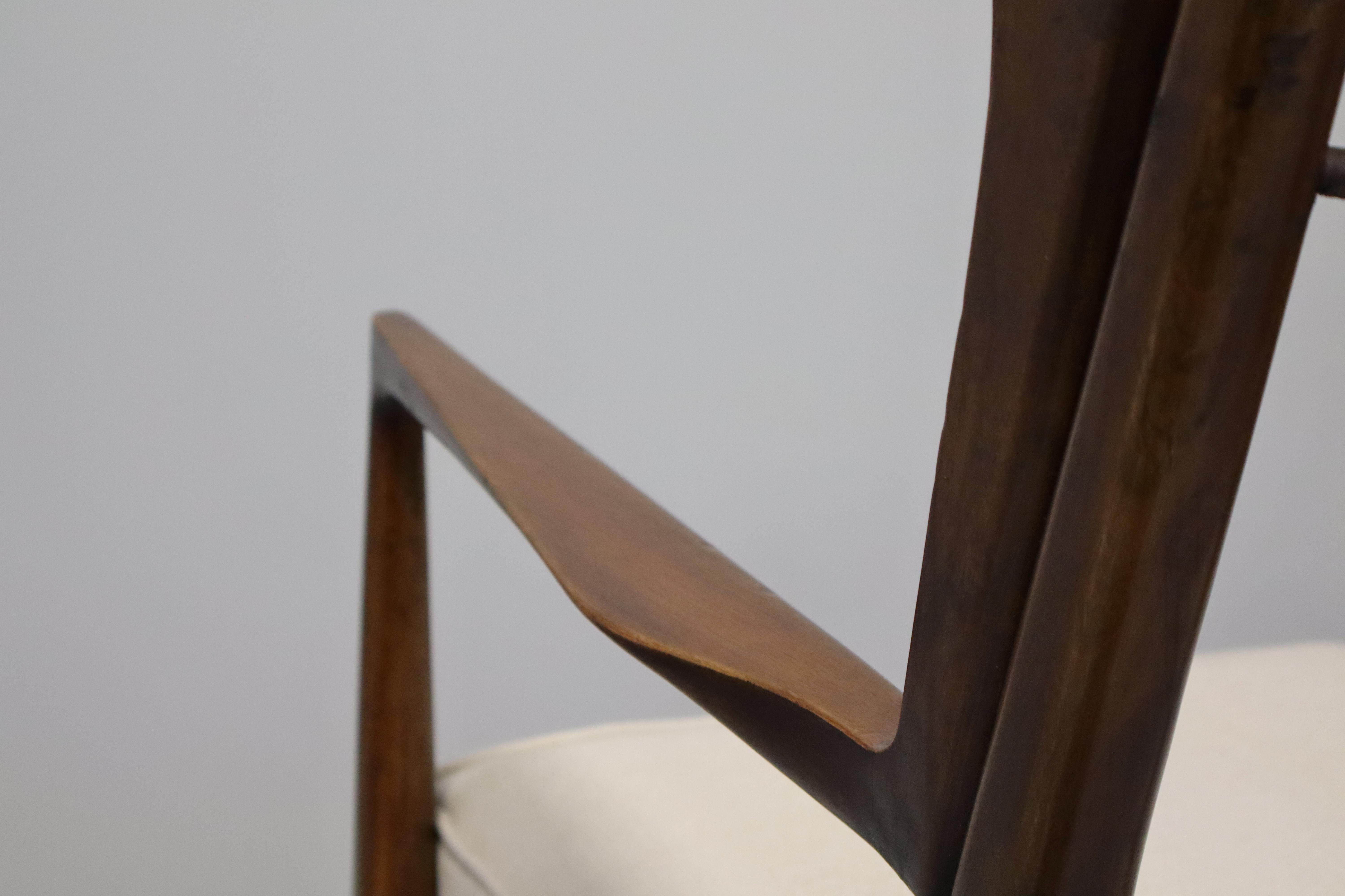 Très rare paire de fauteuils 'Triennale' de Gio Ponti pour I.S.A. Bergamo  en vente 6