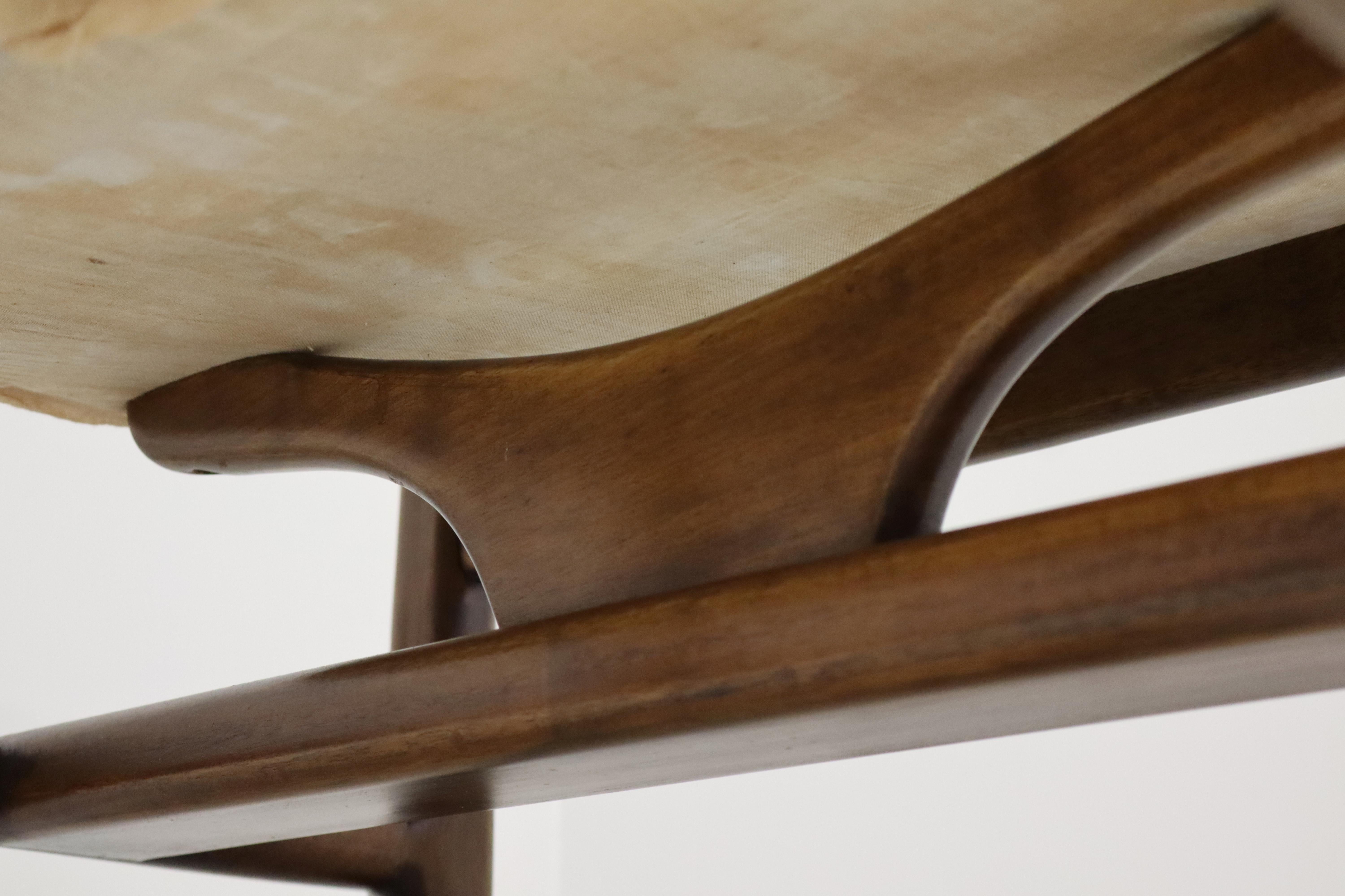 Très rare paire de fauteuils 'Triennale' de Gio Ponti pour I.S.A. Bergamo  en vente 10