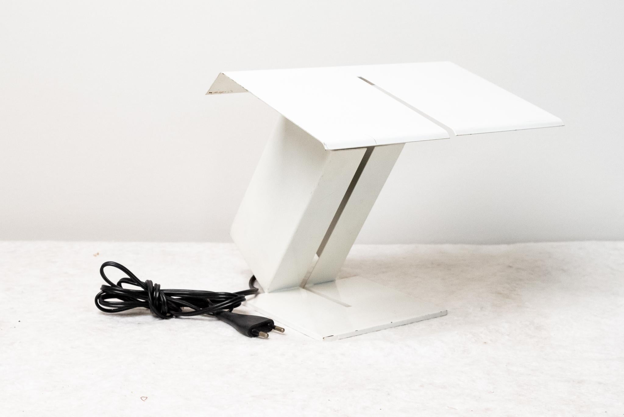 Laqué Très rare lampe vintage 'Civetta' de Toni Zuccheri pour Francesconi, 1970 en vente