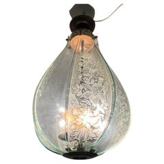 Rarissimo Lampadario di Pietro Chiesa per Fontana Arte - Italia - Anni '40