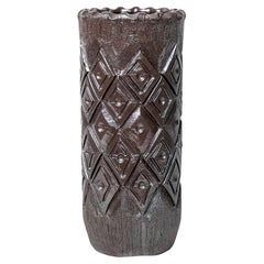 Rarissimo Vaso da Arredo, Portafiori o Portaombrelli di Bitossi, Anni '60