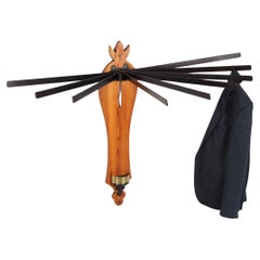 Rarity - Early 20th Century Coat Rack or Laundry Rack Antique Rarity - Early 20th Century Coat Rack or Laundry Rack