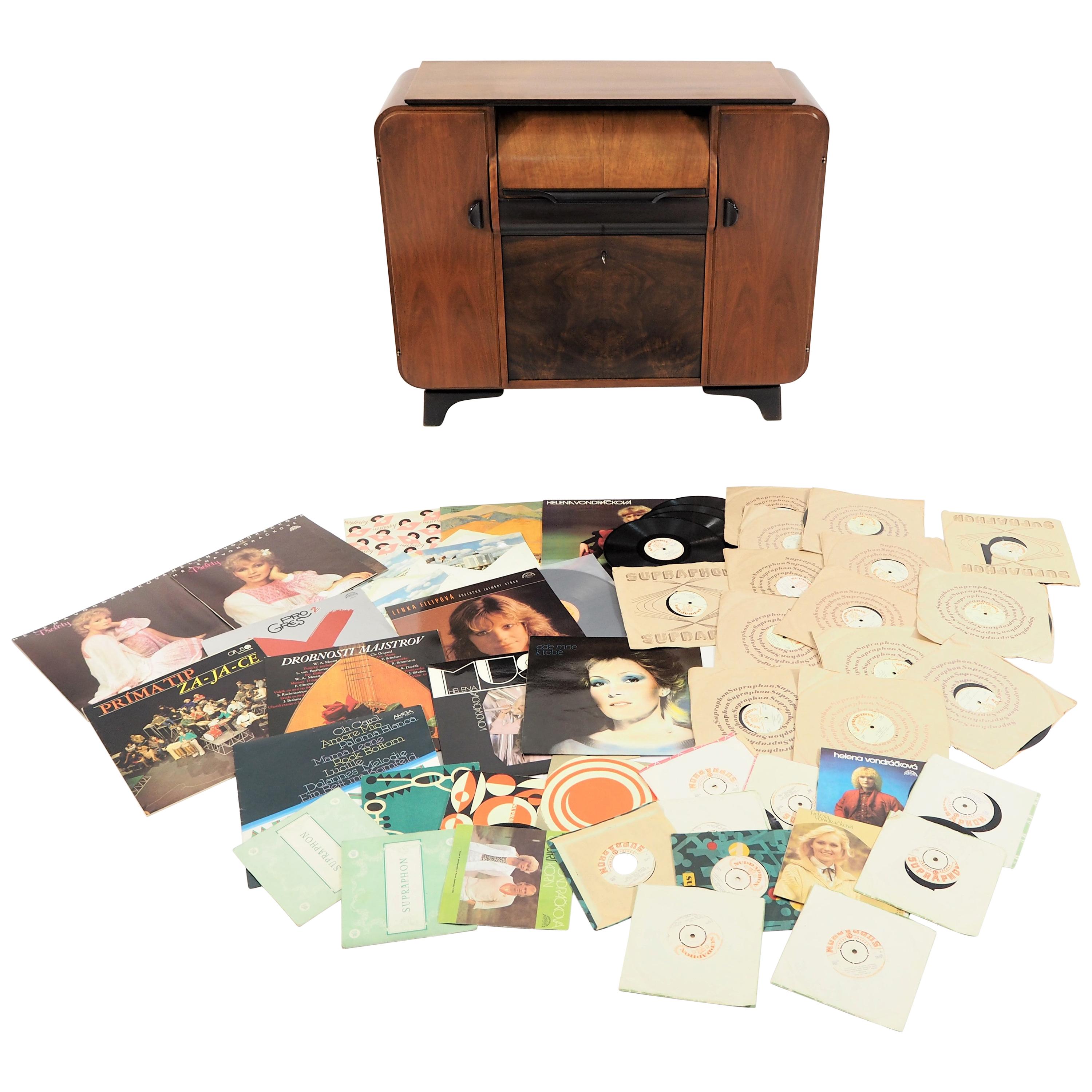 Modern Record Player With Stand For Sale At 1stdibs