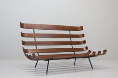 Rare Sofa bed designer Martin Eisler and Carlo Hauner Costela