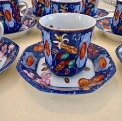 Raro Servizio da Tavola Hermès "Marqueterie de Pierres d'Orient et d'Occident"